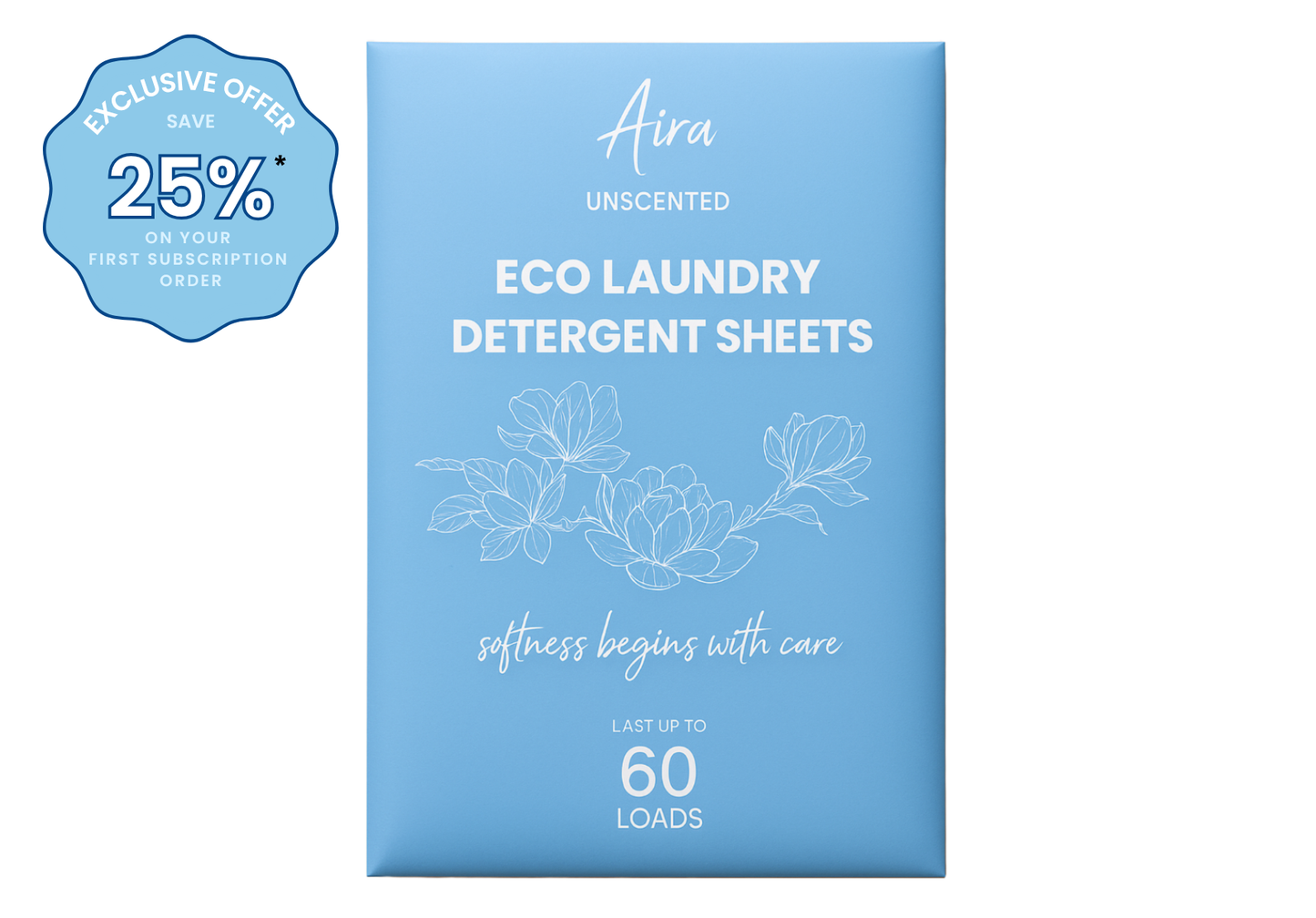Eco Laundry Detergent Sheets