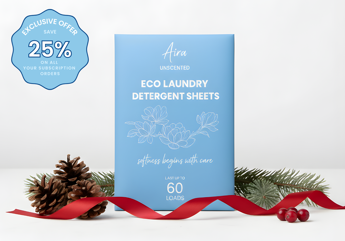Eco Laundry Detergent Sheets